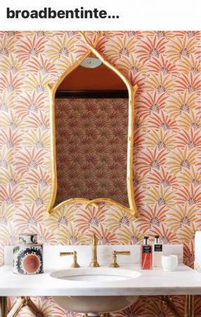 The Carvers' Guild #1158 Gothic Twig Mirror by Carol Canner