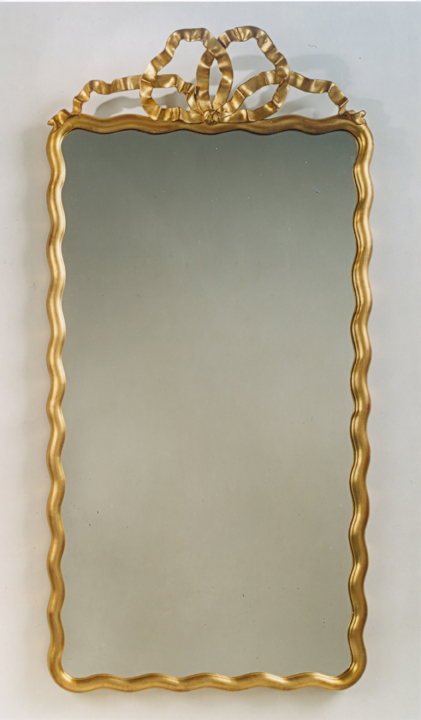 1048 Scalloped Ribbon Mirror 31×62