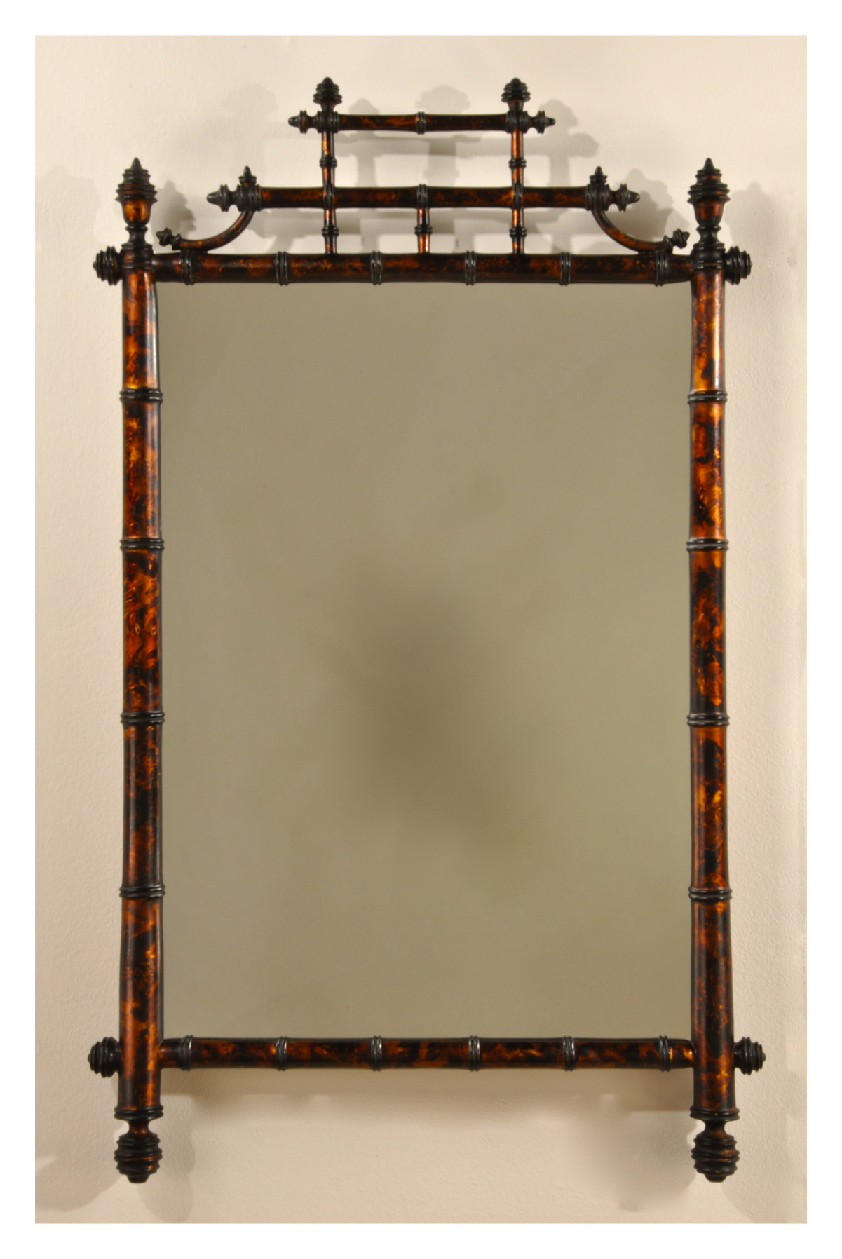 1052 Horner Bamboo Mirror 21×34
