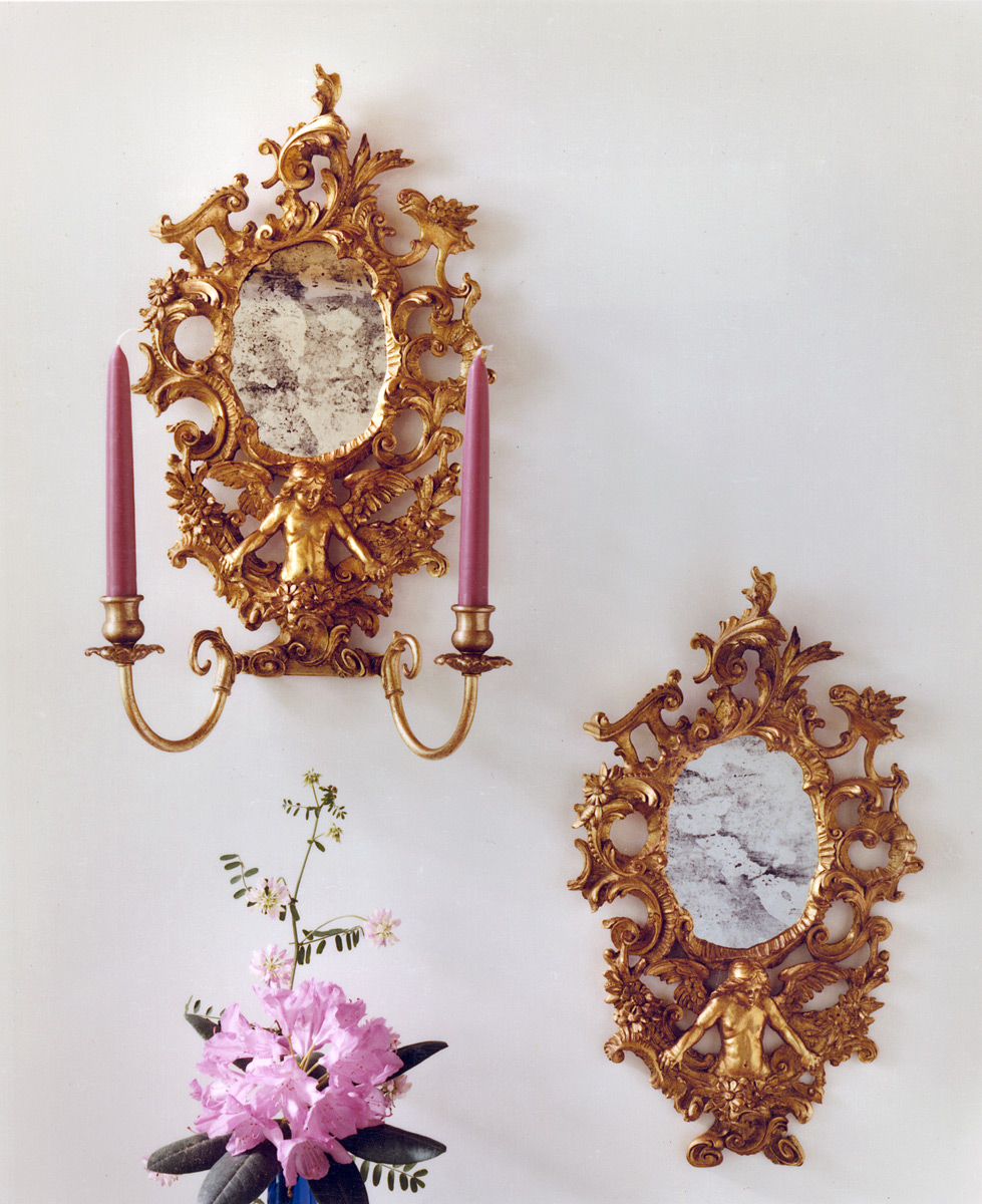 1068 Winged Angel Mirror 12×21.5