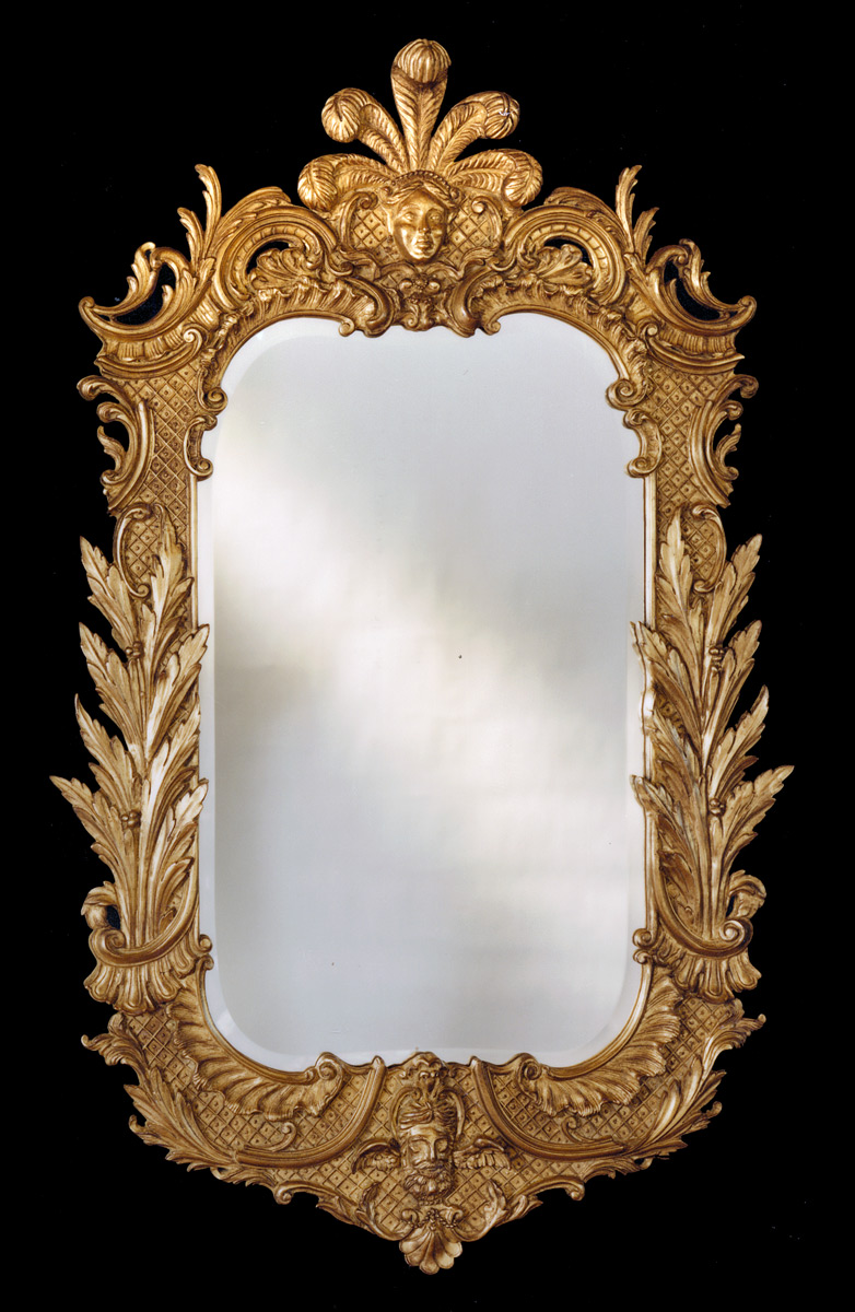 1080 Plumed Monarch Mirror 36×57.5
