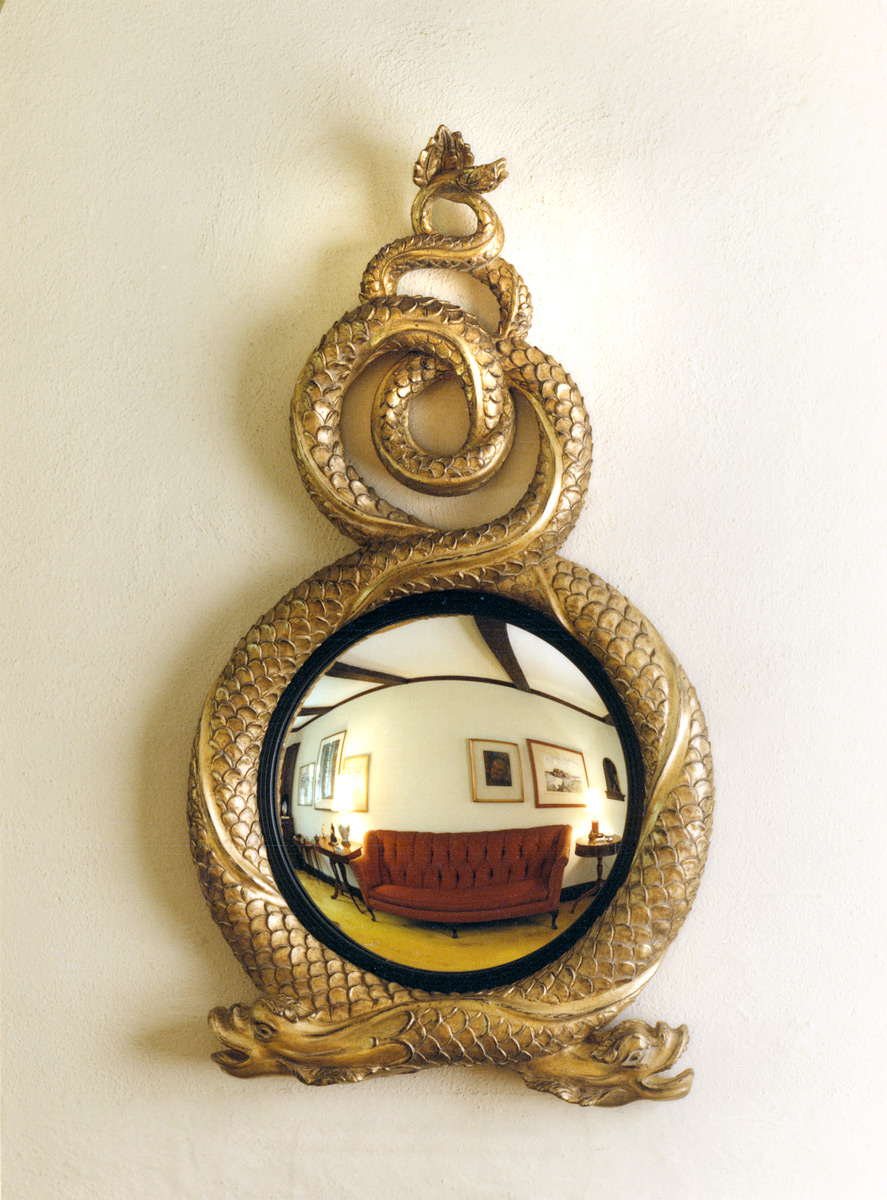 1099 Entwined Dolphins Mirror 24×42