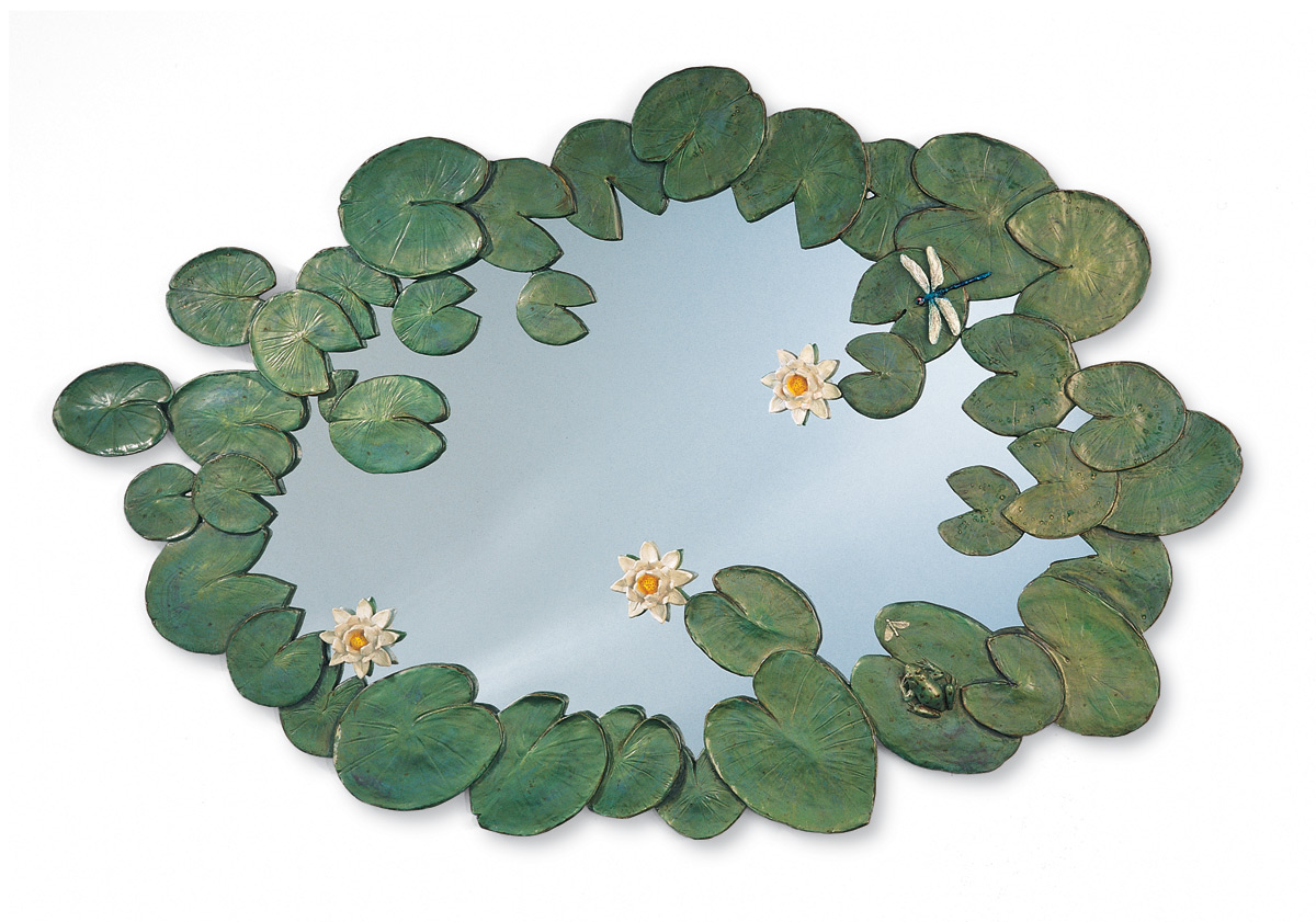 1177 Waterlilies Mirror 52×33
