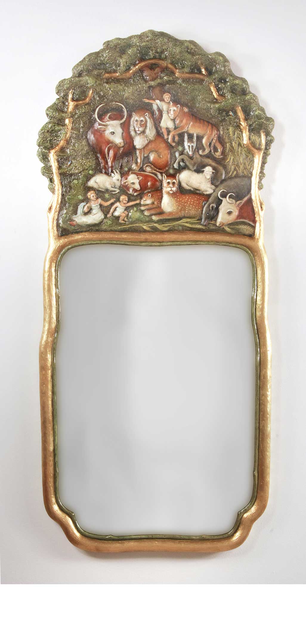1188 Peaceable Kingdom Mirror 22×48