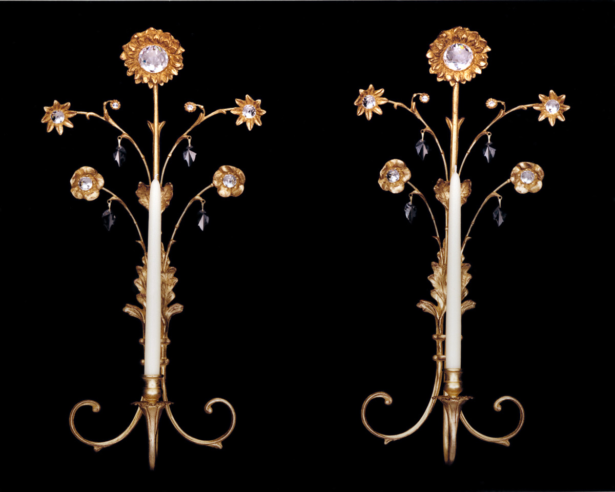 1264 Sunflower Sconce 12.5×27