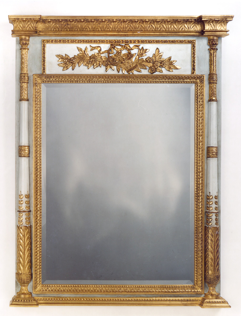 1430 Gilded Age Trumeau Mirror 40×52