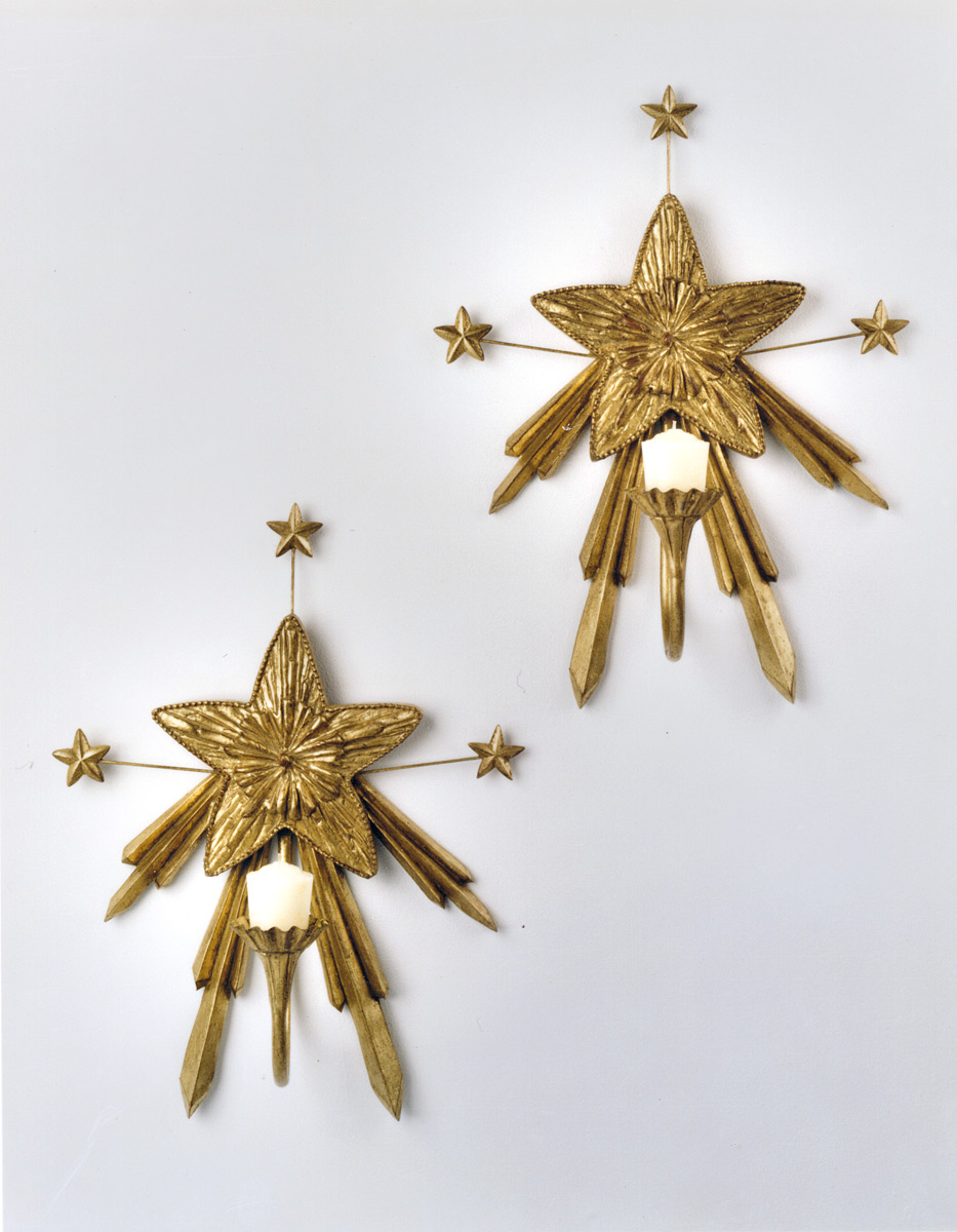 1502 Star Sconce 17×13.5