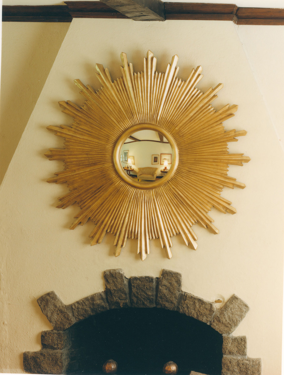 0035 Sunburst Mirror 36"