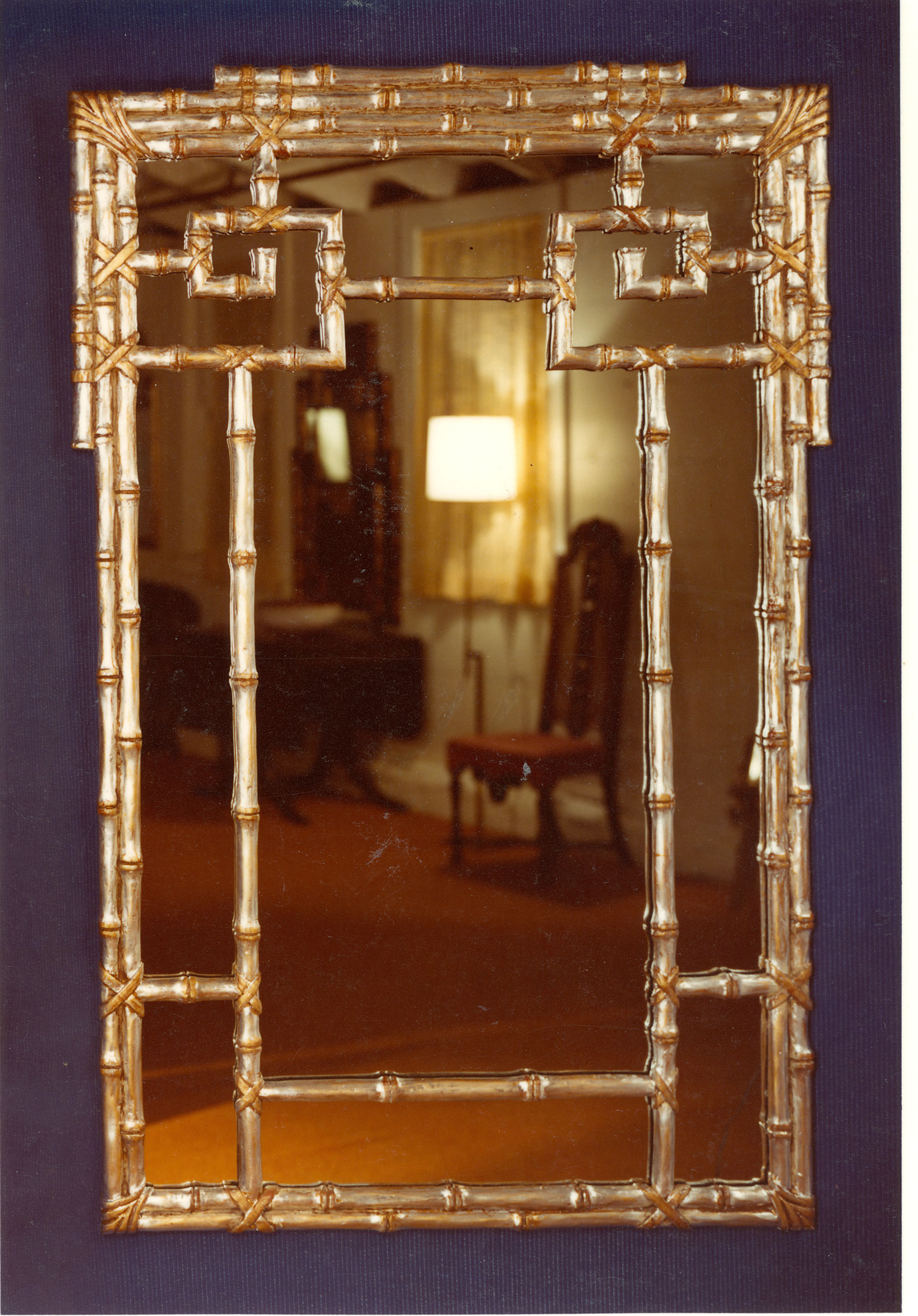 0039 Oriental Bamboo Mirror 38×58