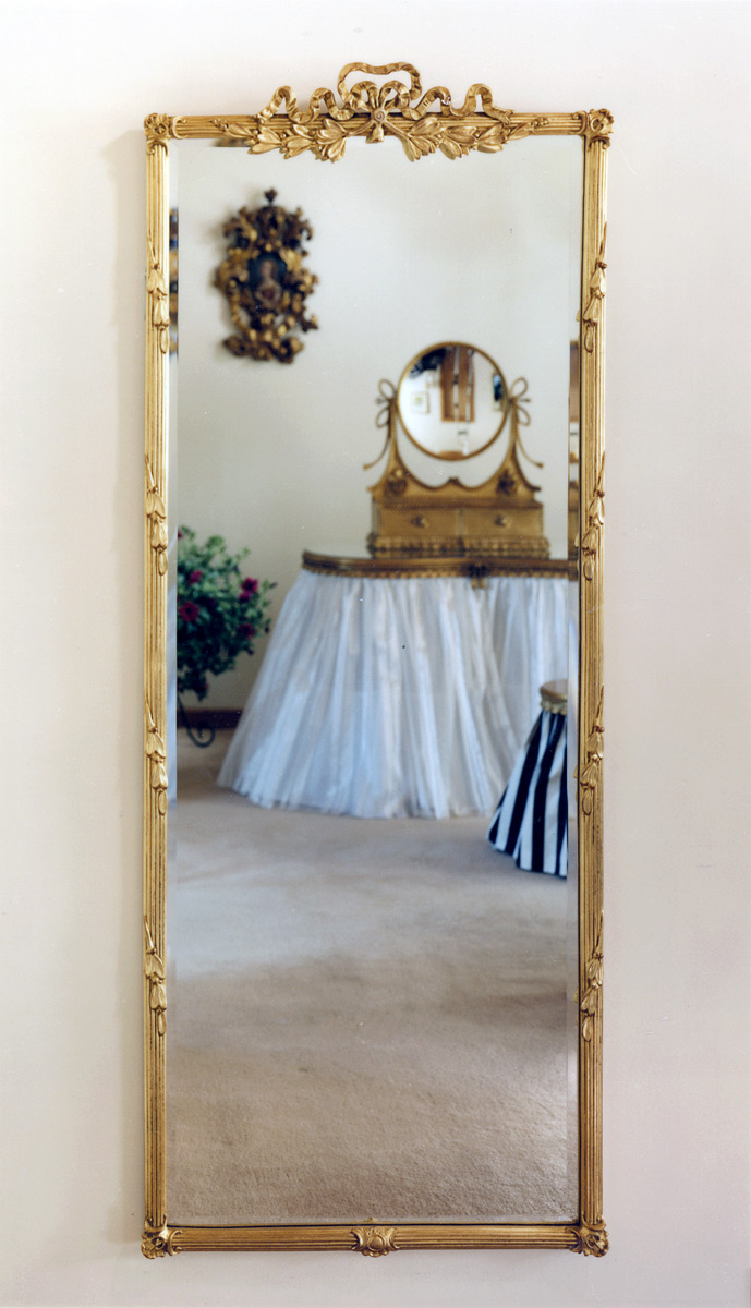 5199 Bow Top Dressing Mirror 26×66