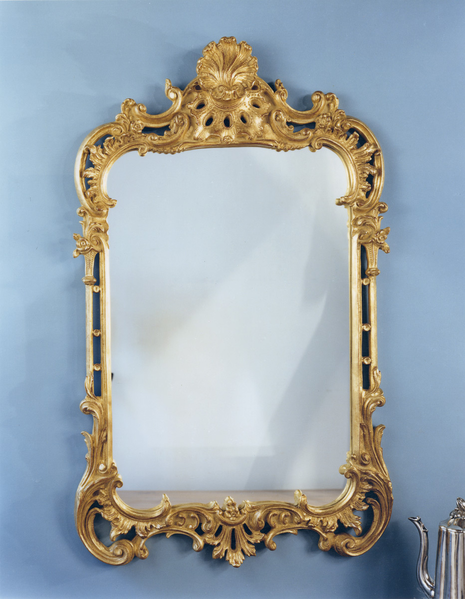 5200 Shell Chippendale Mirror 26×42