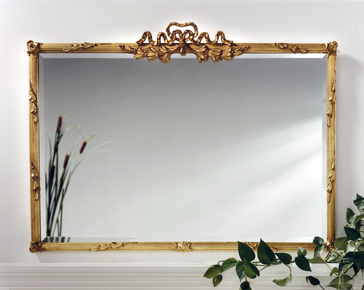 5202 Horizontal Bow Top Mirror 46.5×33.5