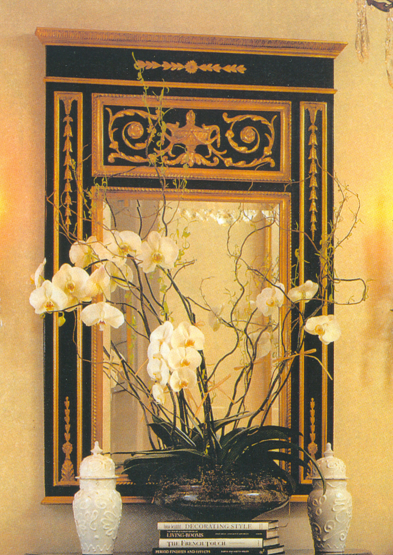 5299 Marie Antoinette Mirror 34.5×50.5