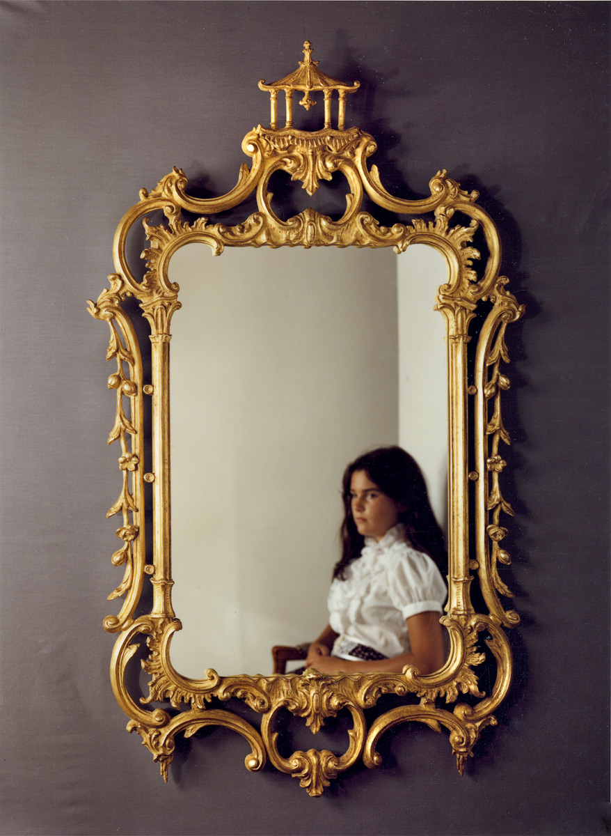 5399 Pagoda Chippendale Mirror 30×50