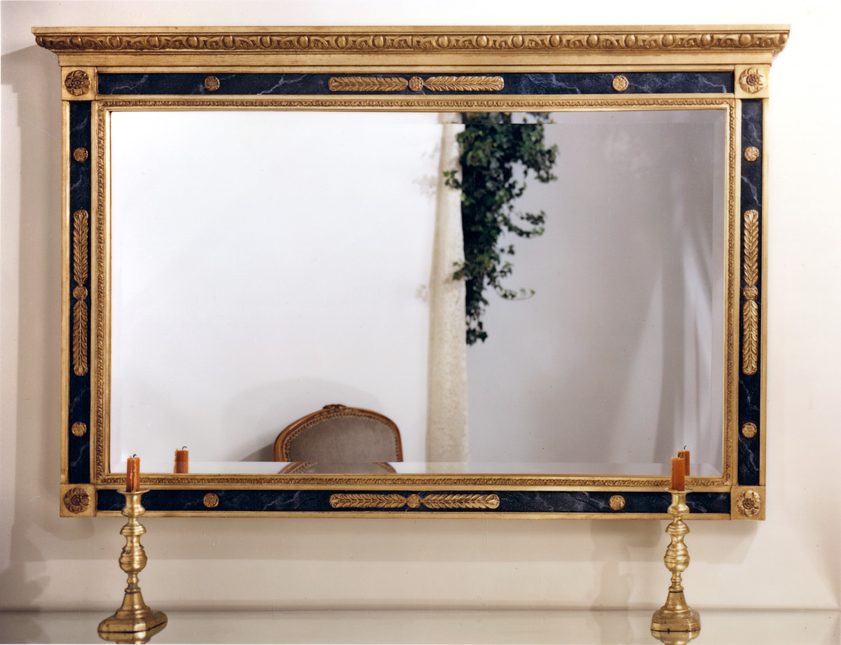 5454 Regency Overmantle  Mirror 60×40