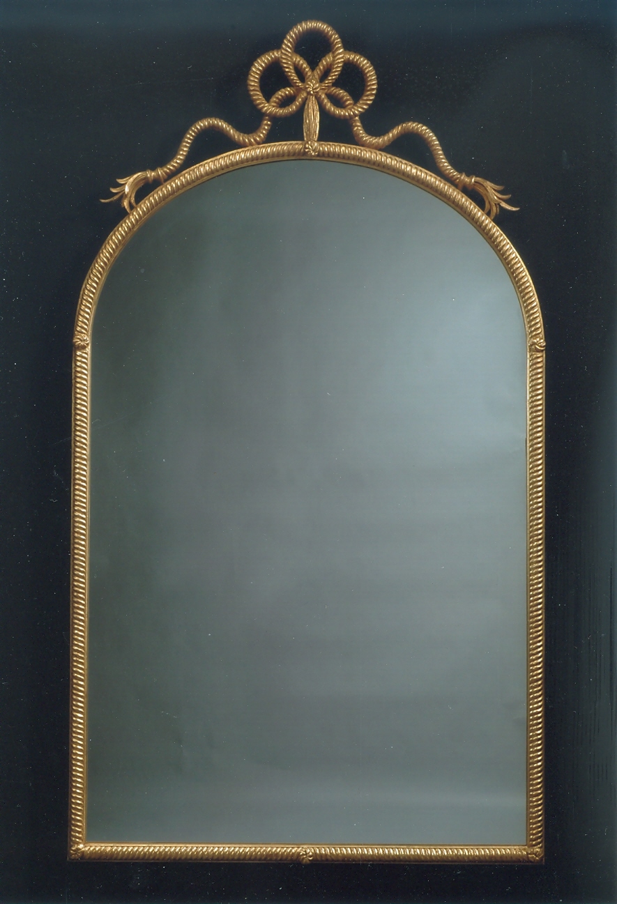 5464 Rope & Tassel Arch Mirror 36×63