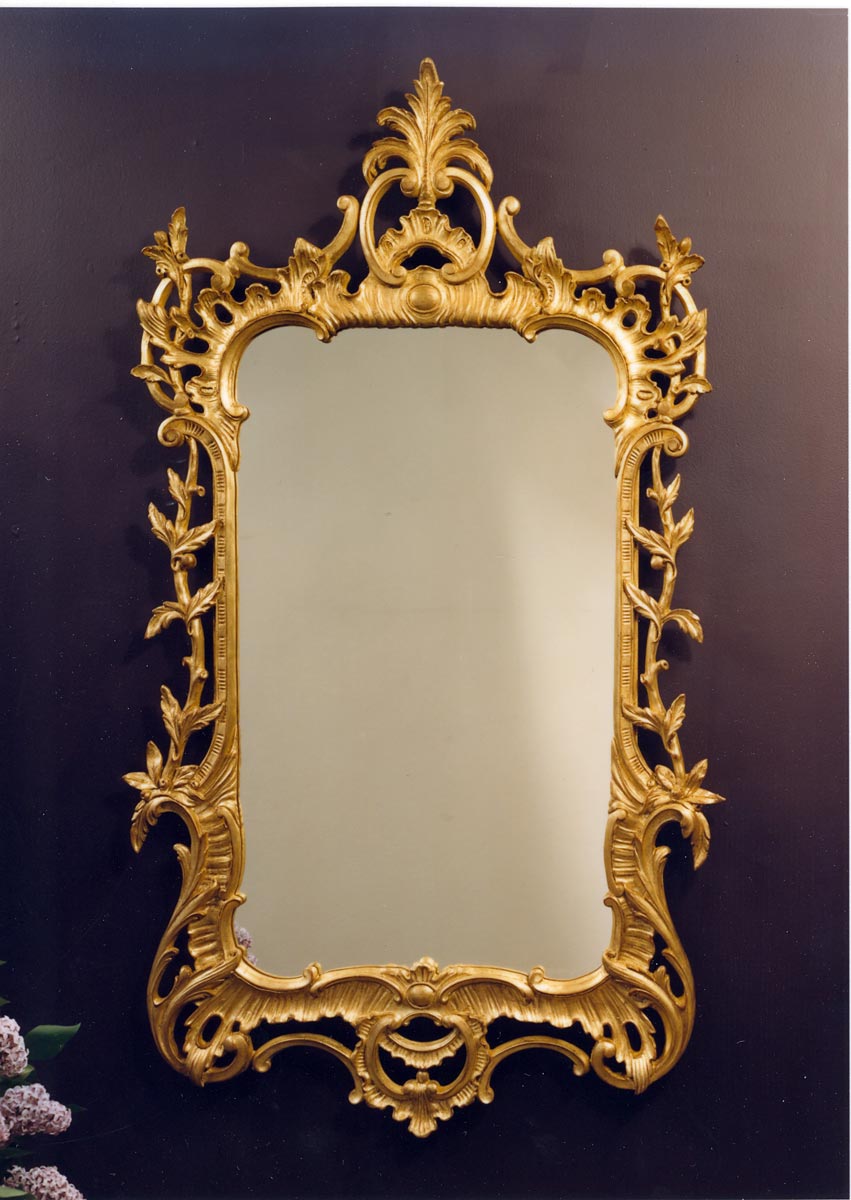 5507 Foliate Chippendale Mirror 26×47
