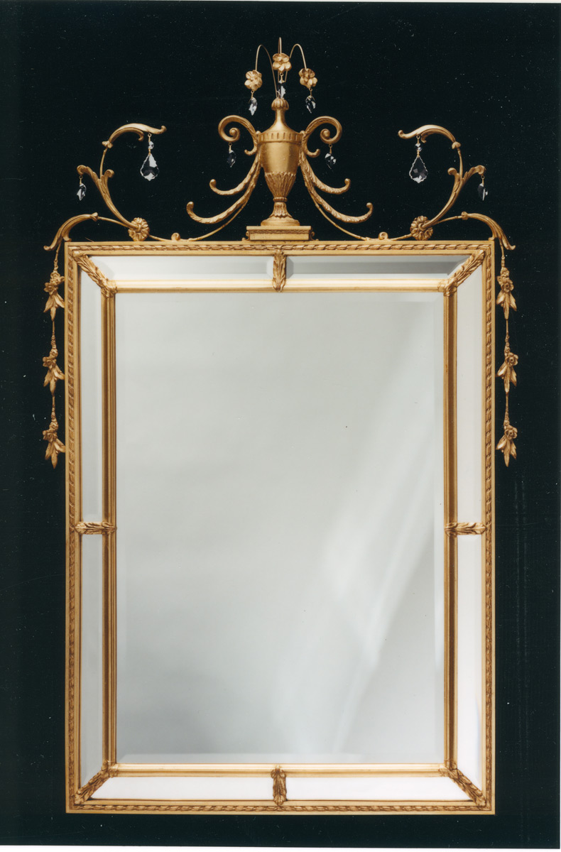 5519 Adam With Crystals Mirror 34×55