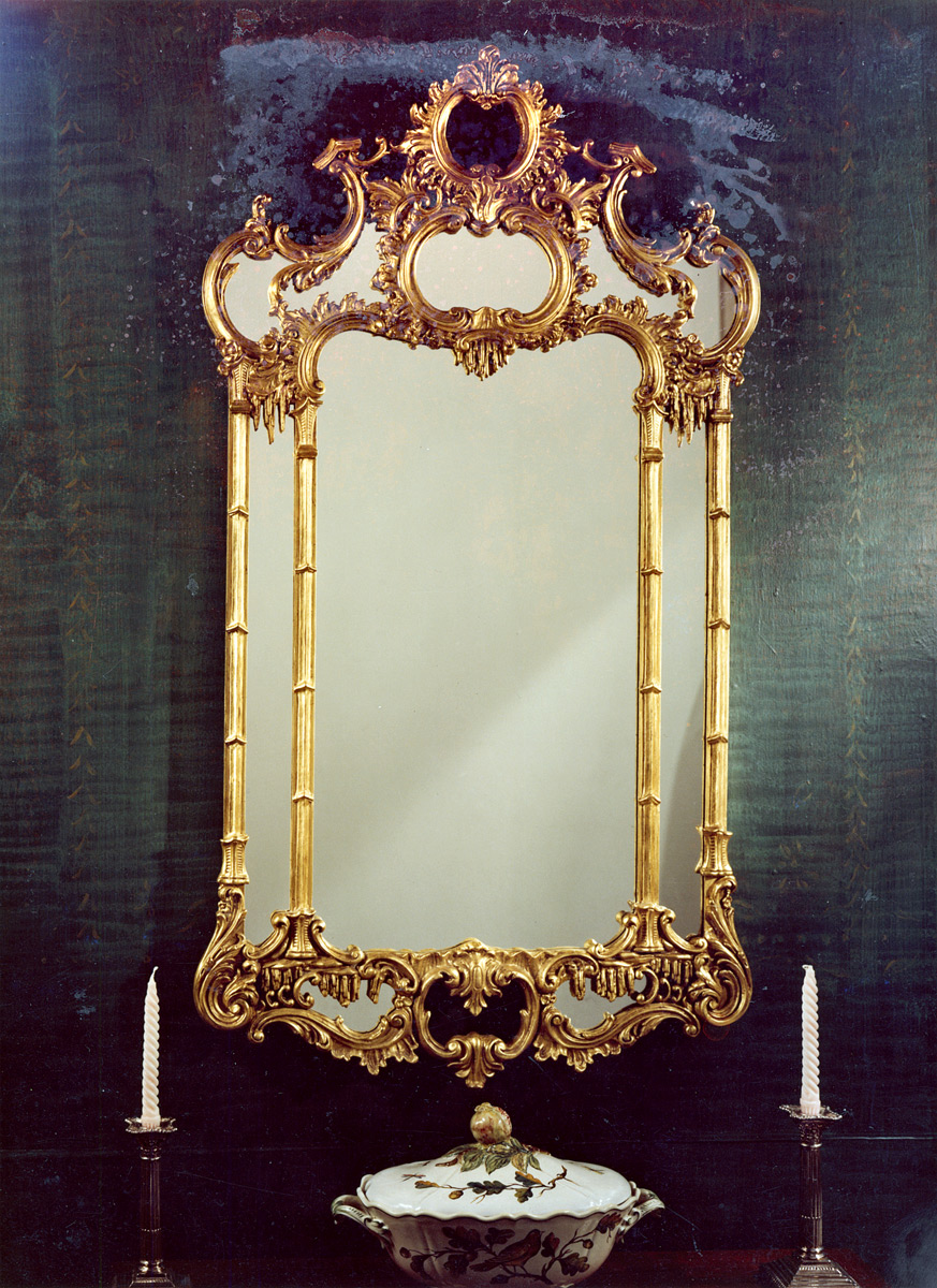 5902 Chippendale C Scroll Mirror 31×56