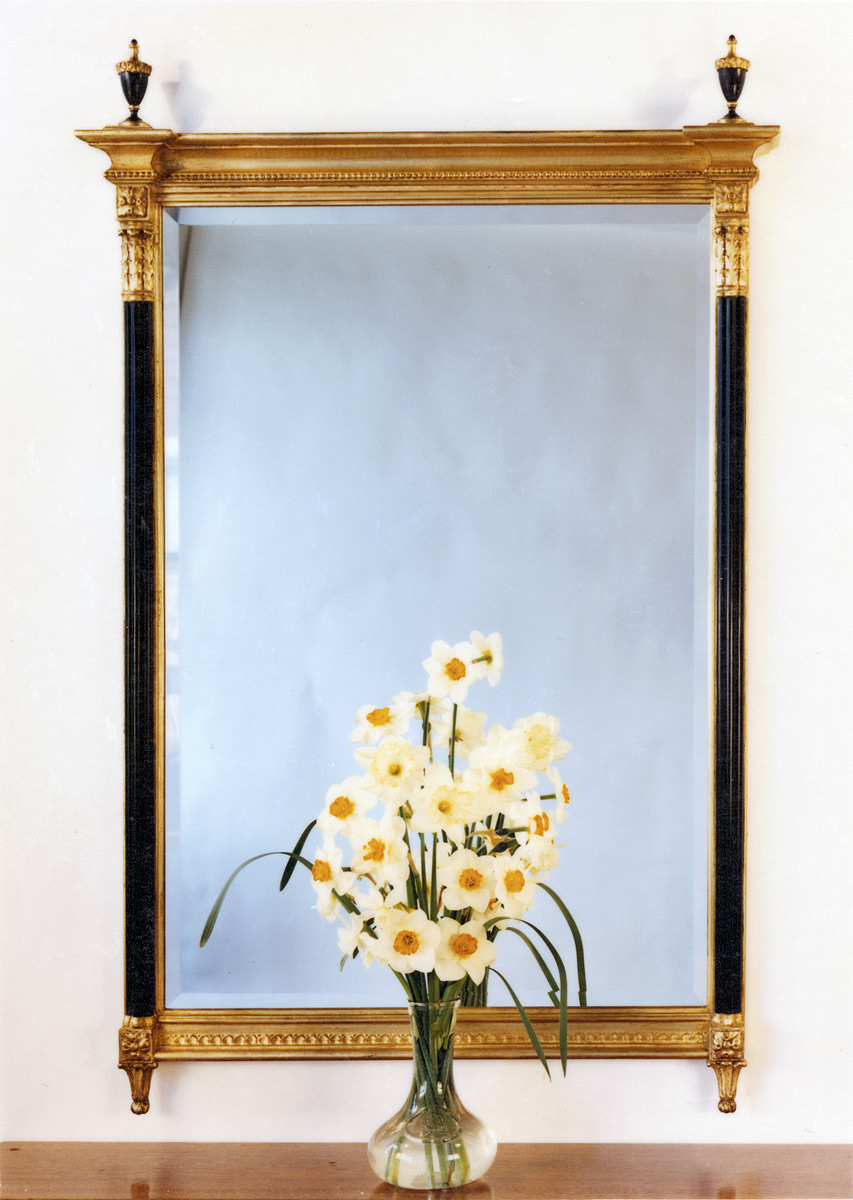 5938 Pillar Sheraton Mirror 32×50